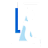Logo Alpinističnega odseka Rašica z abstraktnim oblikovanjem v belih, modrih in sivih odtenkih.