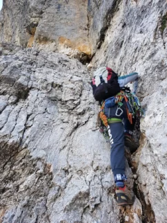 In pol free solo do gorenjskega turnca