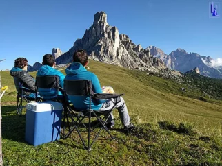 Modri v Dolomitih, ali odprava ANTI505
