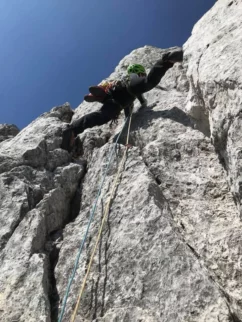 Ker alpinist je lahko tudi gimnastičar - Kak razkorak madona !