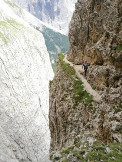 Dolomitski sestop.