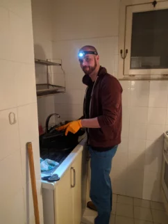 Edina situacija, kjer smo potrebovali čelko.