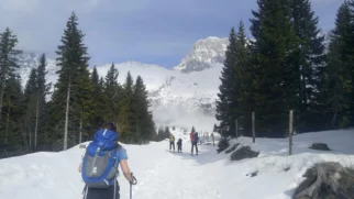 Insta objav bi bila takole "Odlična smuka v odlični družbi - kaj več bi si človek sploh lahko želel?"