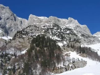 Zimska v Mangartu