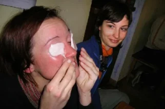 ko si vegič s špehom učke namala