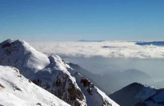 pogled proti domu, Snežnik