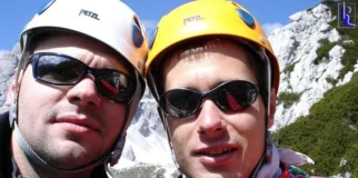 Z Benotom na hitro opraviva z "nalepšo" smerjo v Lepi glavi (grd moker kamin, ki sva ga obšla po krušljivih platah naokoli...samo ja, vsake oči imajo svojega malarja in mogoče je komu takšna smer res všeč).