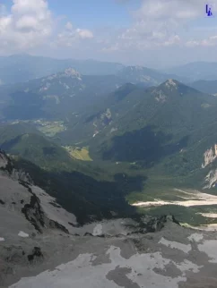 Pogled na dolino.