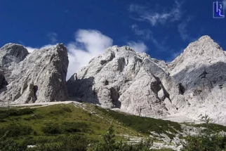 Turski žleb in Mala Rinka, najin cilj.