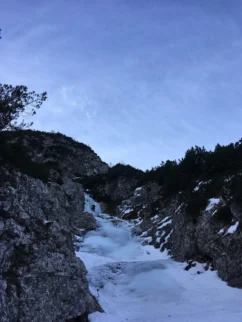 Drugi slap v Krnici